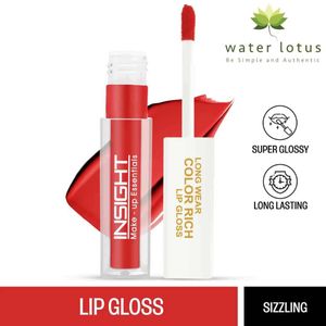 Insight Makeup Essentials Long Wear Color Rich Lip Gloss - 02 Sizzling